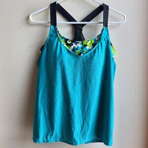 NWOT Zeroxposur Tankini Swim Top Size Medium